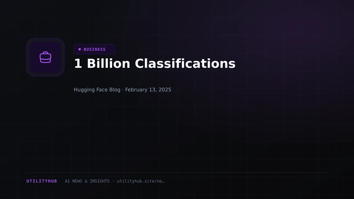 Visual reporting for 1 Billion Classifications