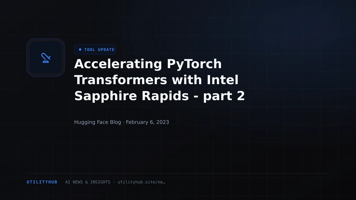 Visual reporting for Accelerating PyTorch Transformers with Intel Sapphire Rapids - part 2