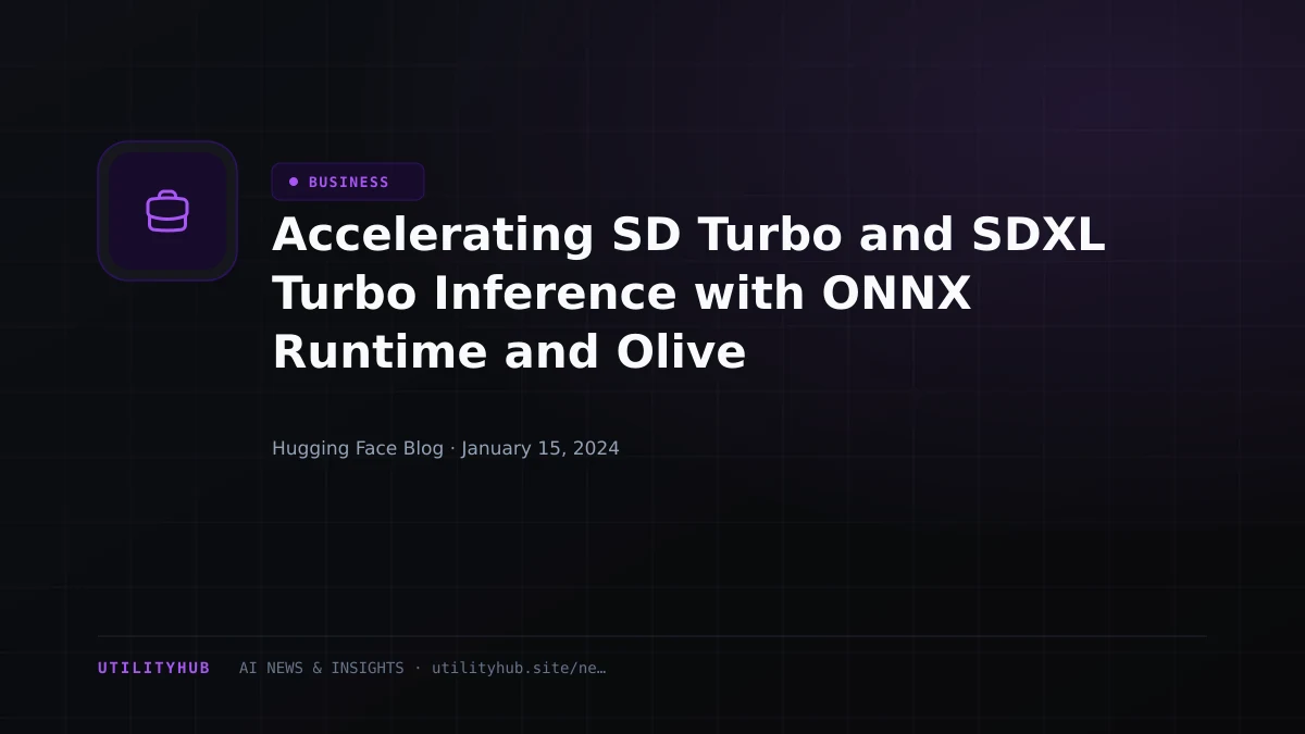 Visual reporting for Accelerating SD Turbo and SDXL Turbo Inference with ONNX Runtime and Olive