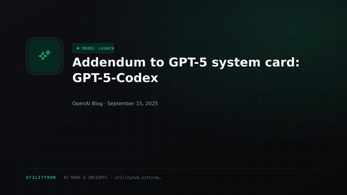 Visual for Addendum to GPT-5 system card: GPT-5-Codex