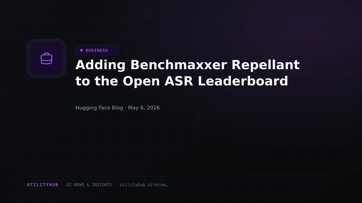 Visual for Adding Benchmaxxer Repellant to the Open ASR Leaderboard