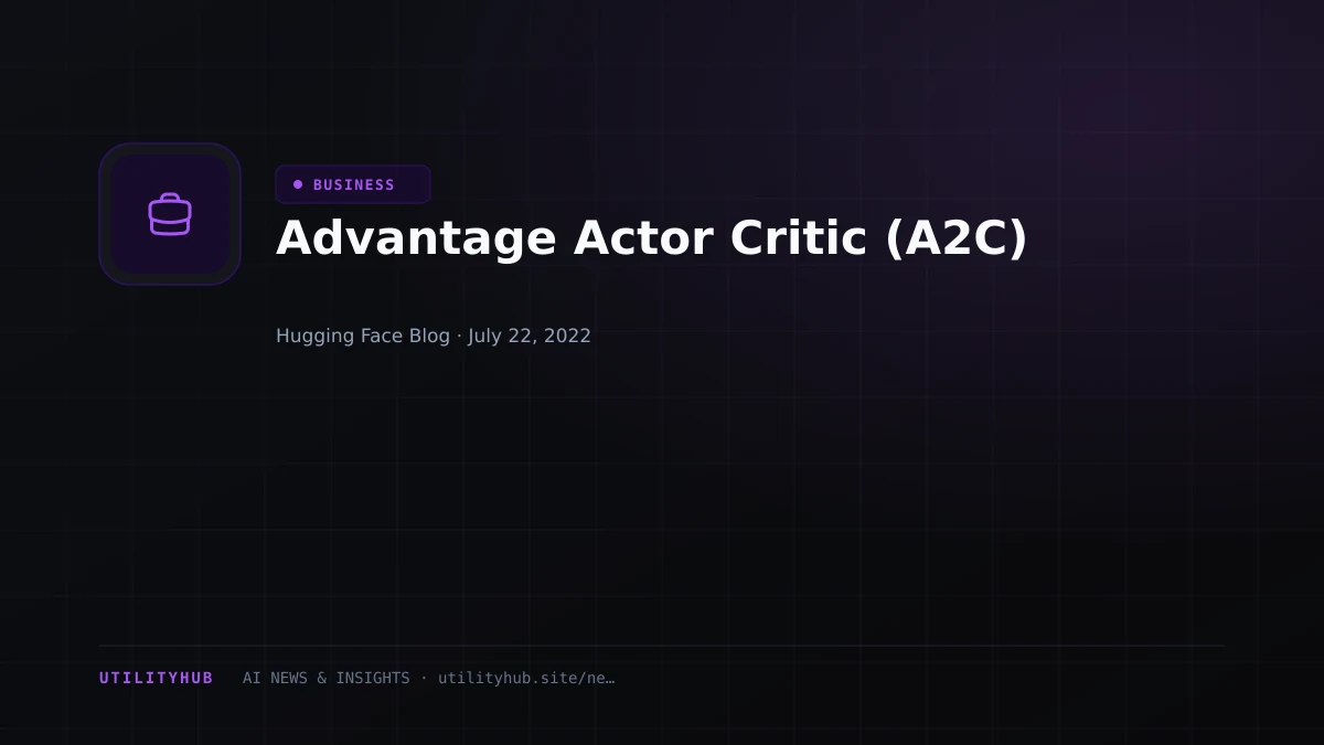 Visual reporting for Advantage Actor Critic (A2C)