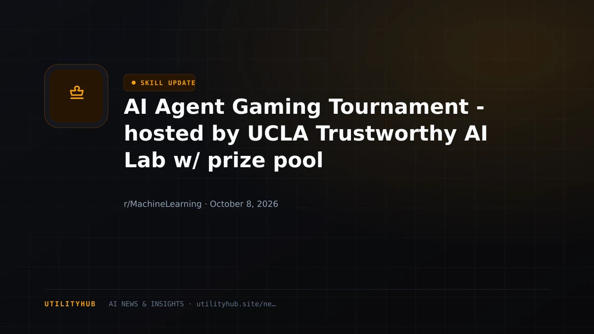 Visual reporting for AI Agent Gaming Tournament - hosted by UCLA Trustworthy AI Lab w/ prize pool