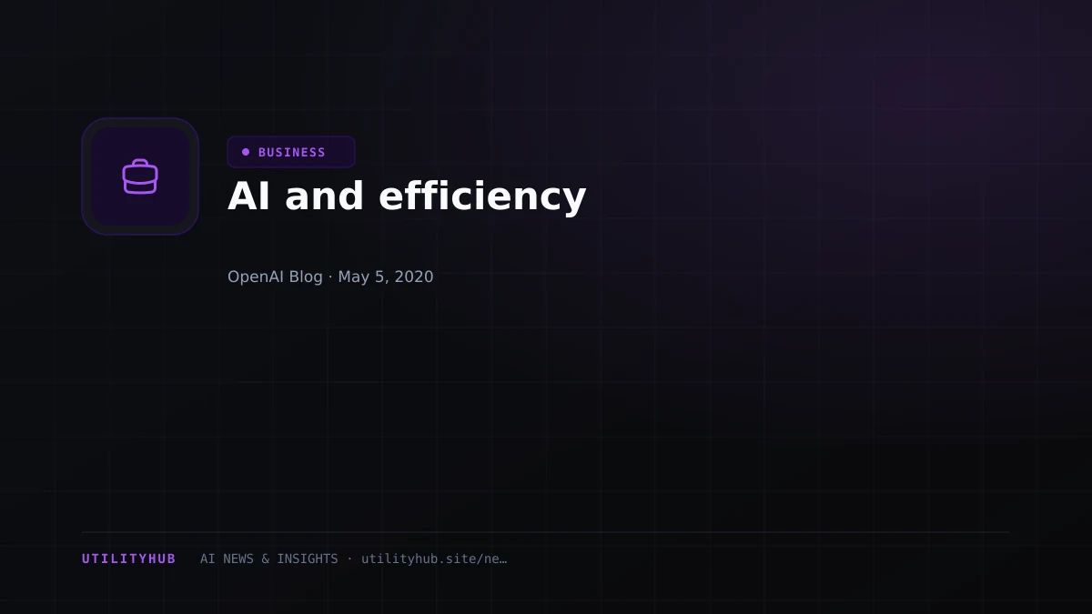 Visual reporting for AI and efficiency