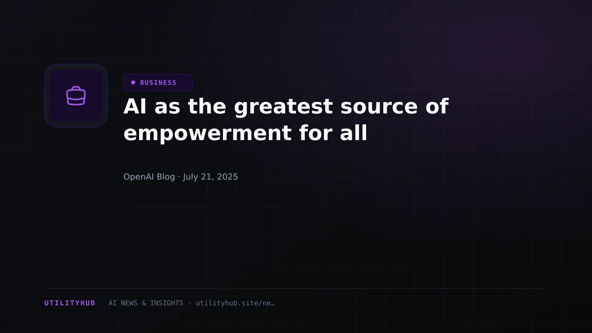 Visual reporting for AI as the greatest source of empowerment for all
