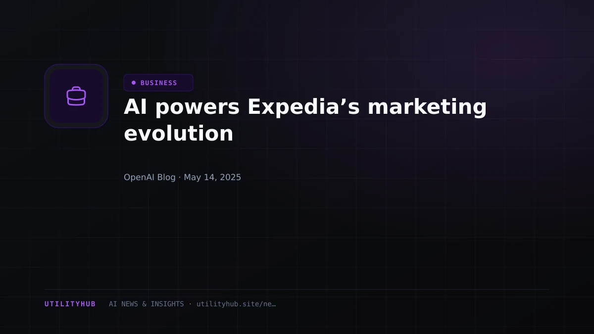 Visual reporting for AI powers Expedia’s marketing evolution