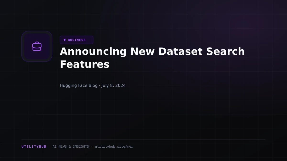 Visual reporting for Announcing New Dataset Search Features