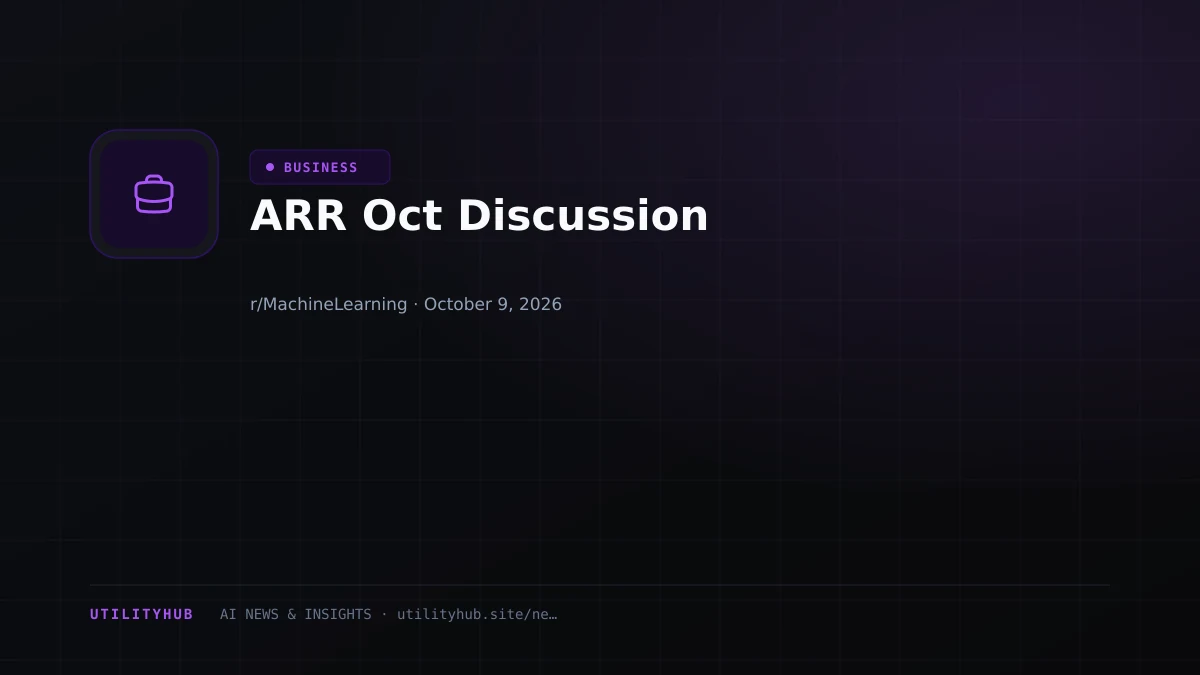 ARR Oct Discussion
