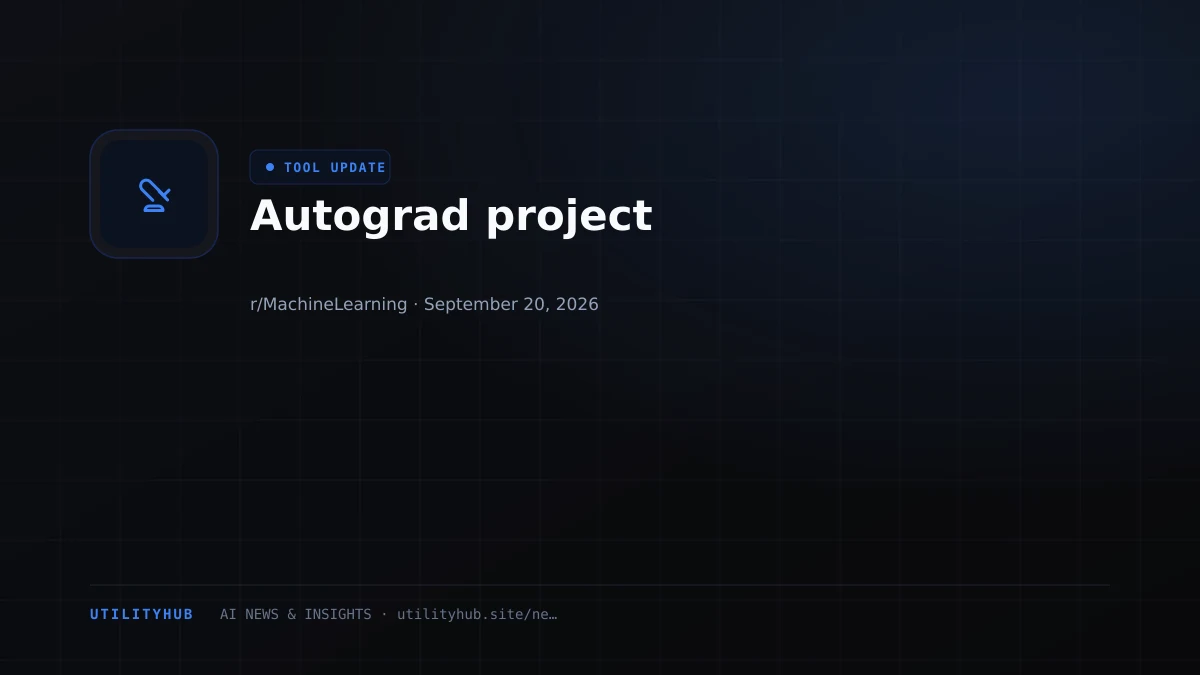 Autograd project
