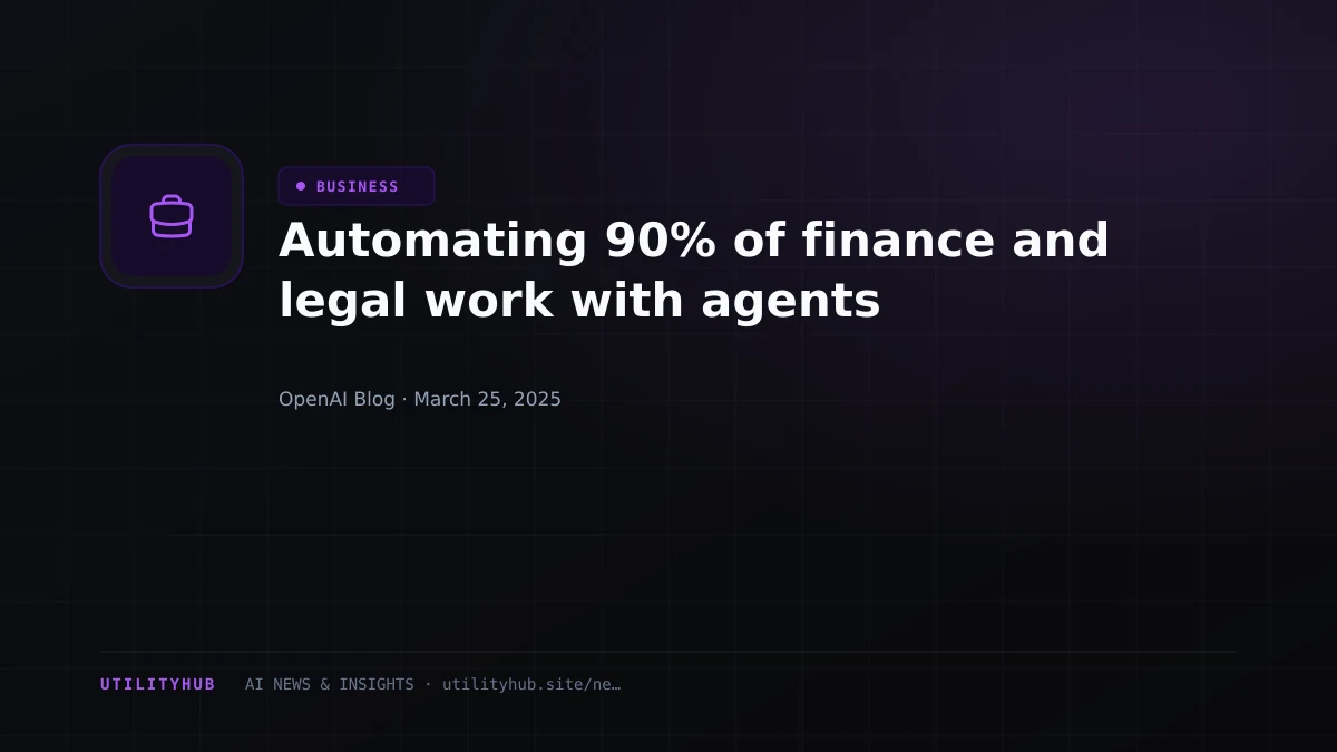 Visual reporting for Automating 90% of finance and legal work with agents