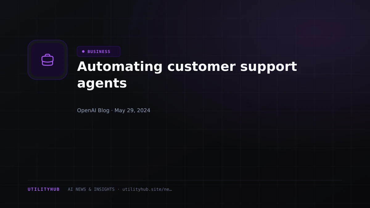Visual reporting for Automating customer support agents
