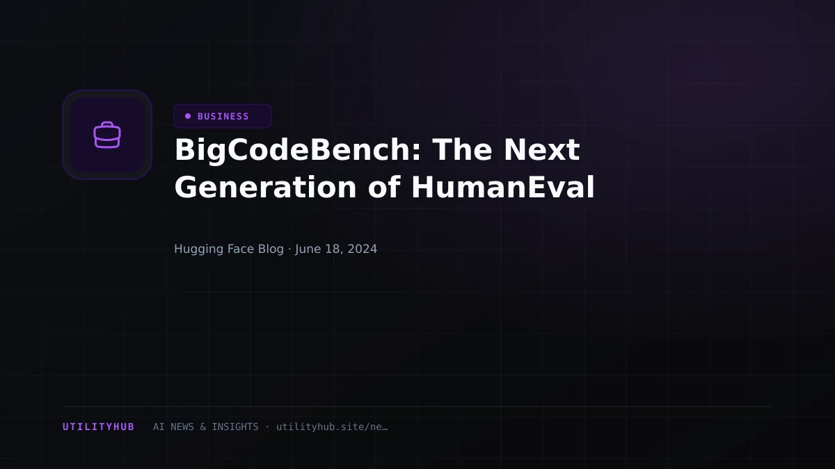 Visual reporting for BigCodeBench: The Next Generation of HumanEval
