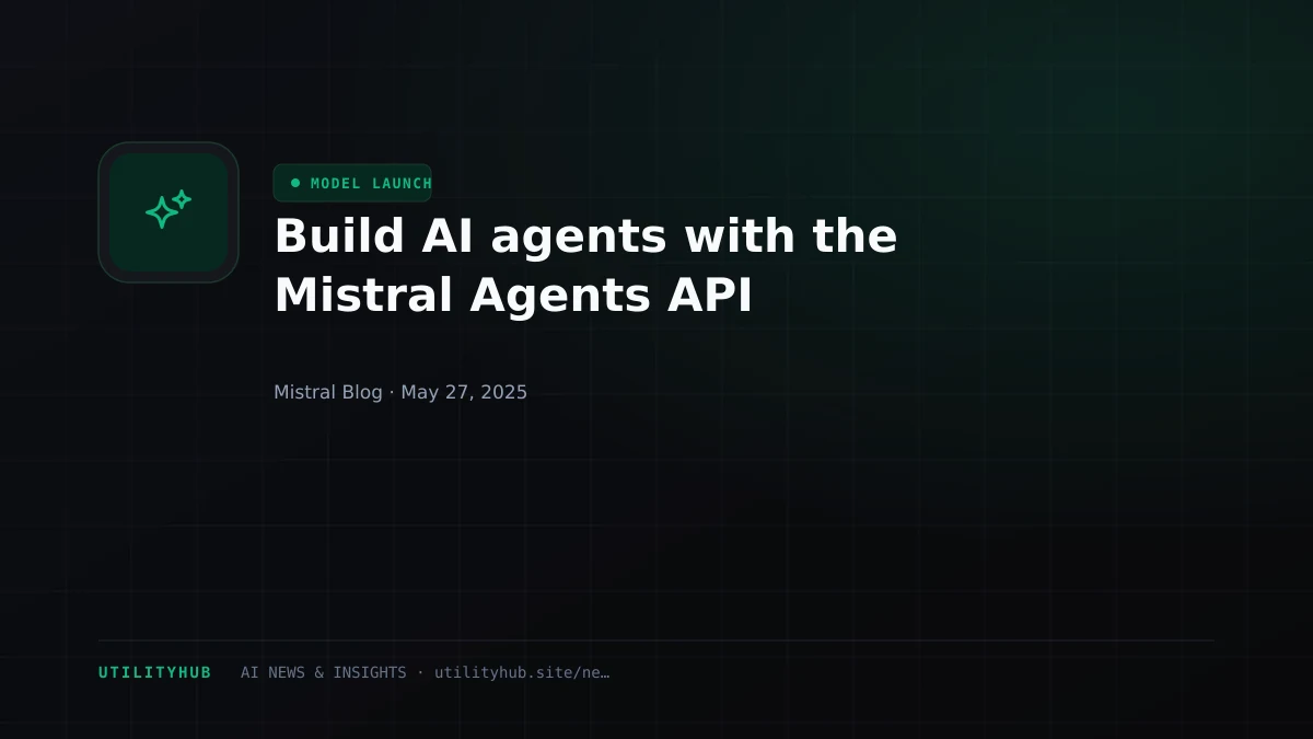 Visual reporting for Build AI agents with the Mistral Agents API