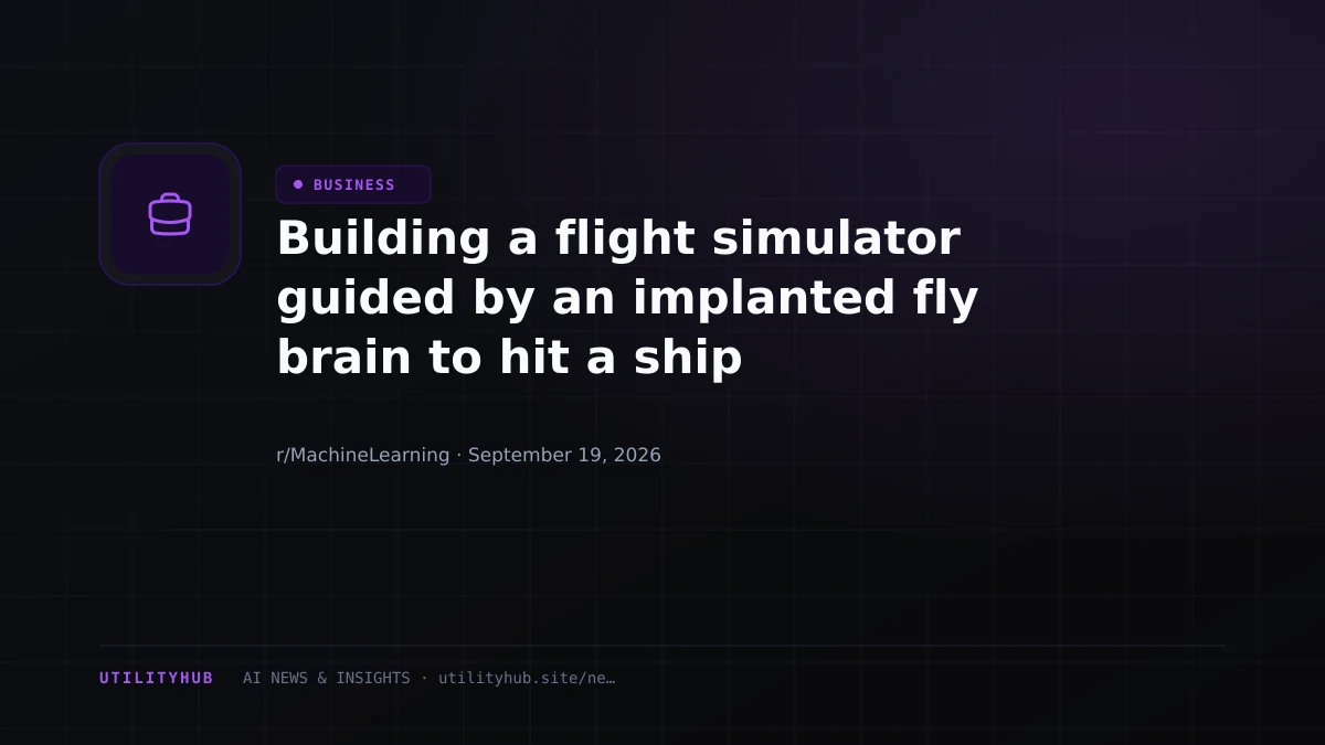 Building a flight simulator guided by an implanted fly brain to hit a ship