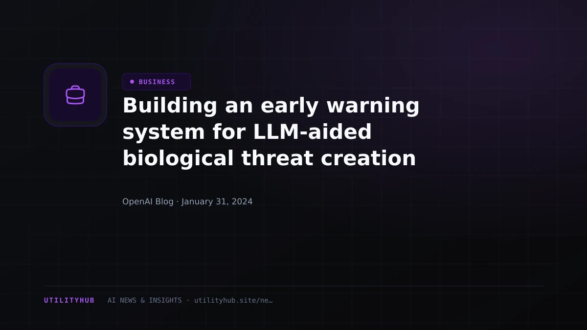 Visual reporting for Building an early warning system for LLM-aided biological threat creation