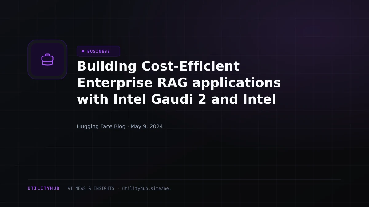 Visual reporting for Building Cost-Efficient Enterprise RAG applications with Intel Gaudi 2 and Intel Xeon
