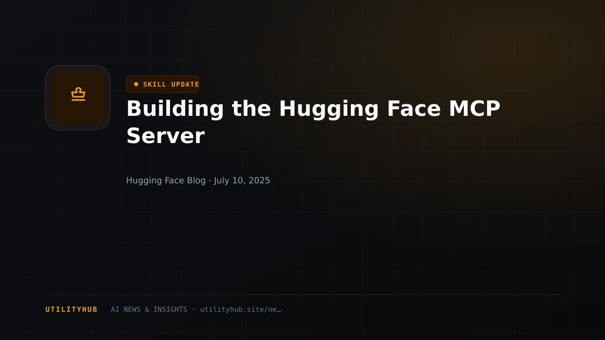 Visual reporting for Building the Hugging Face MCP Server