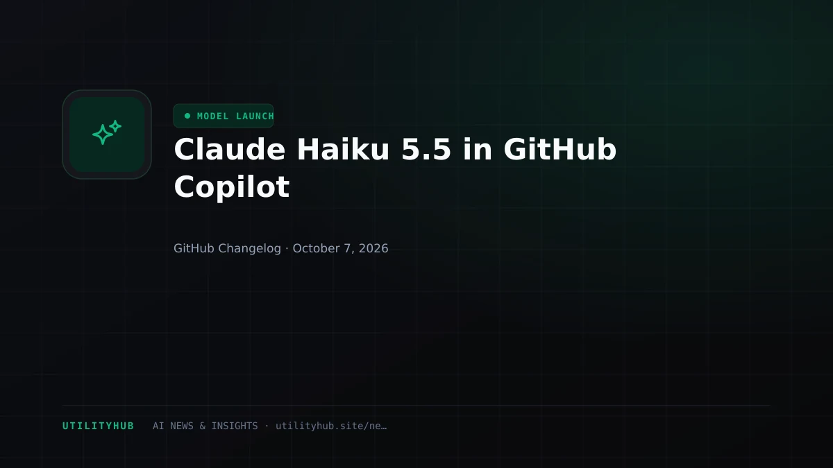 Visual reporting for Claude Haiku 5.5 in GitHub Copilot