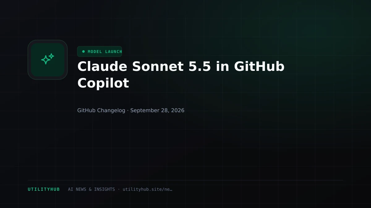 Claude Sonnet 5.5 in GitHub Copilot