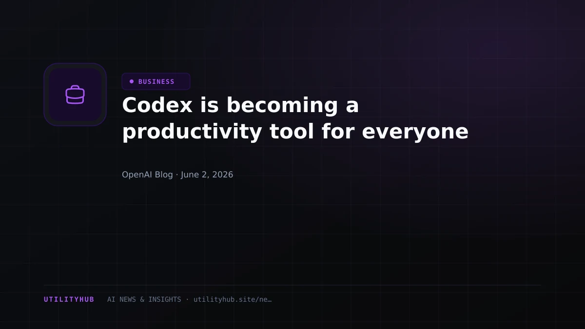 Visual for Codex is becoming a productivity tool for everyone