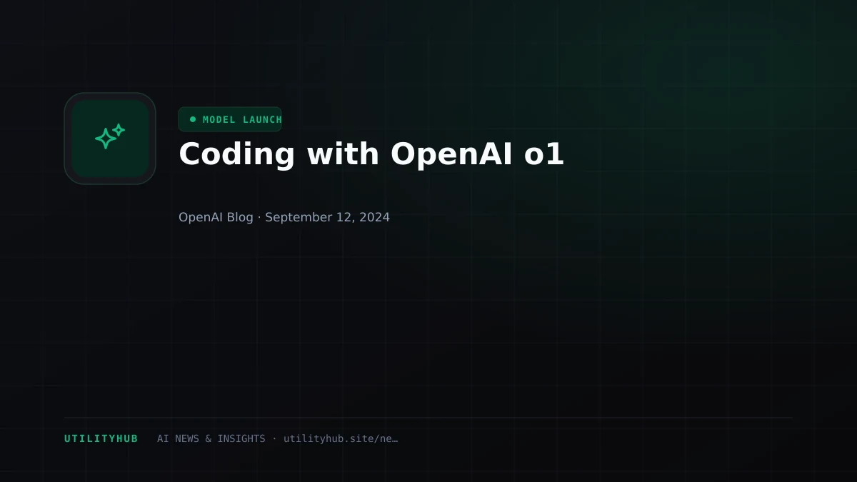 Visual reporting for Coding with OpenAI o1