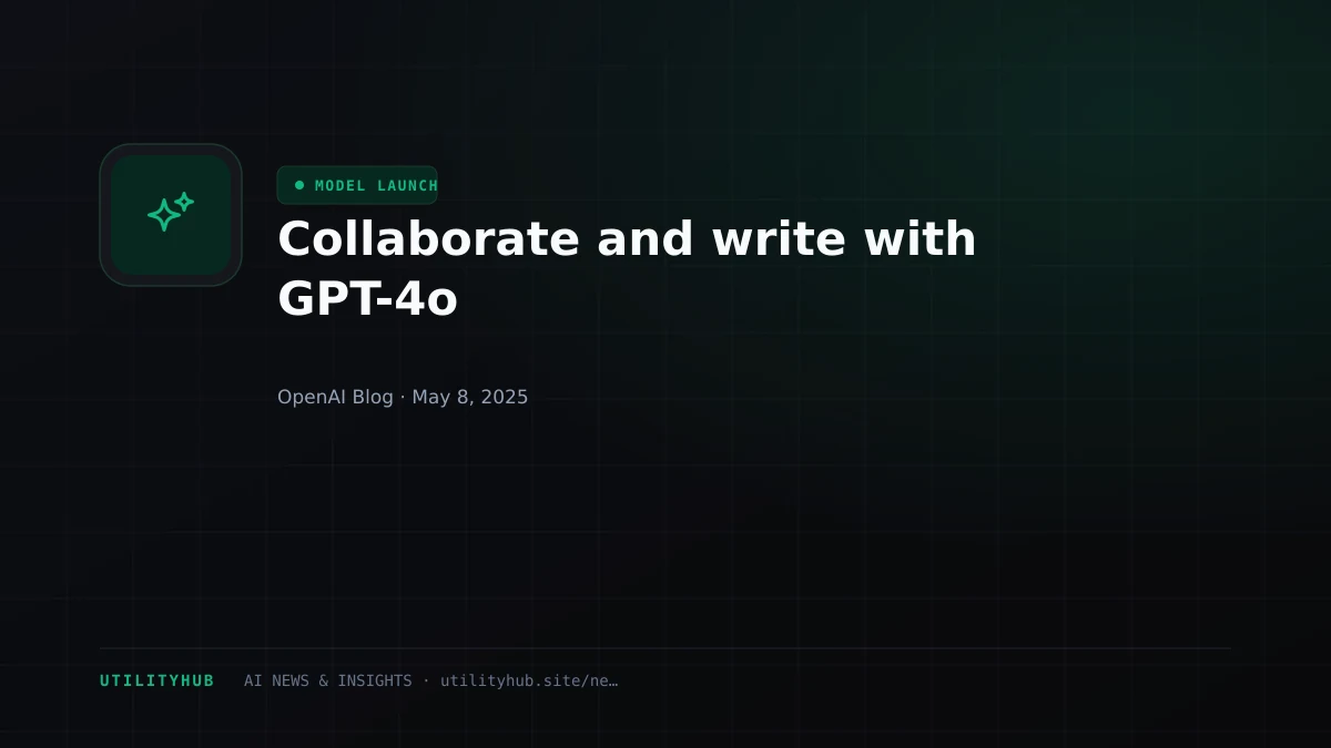 Visual reporting for Collaborate and write with GPT-4o