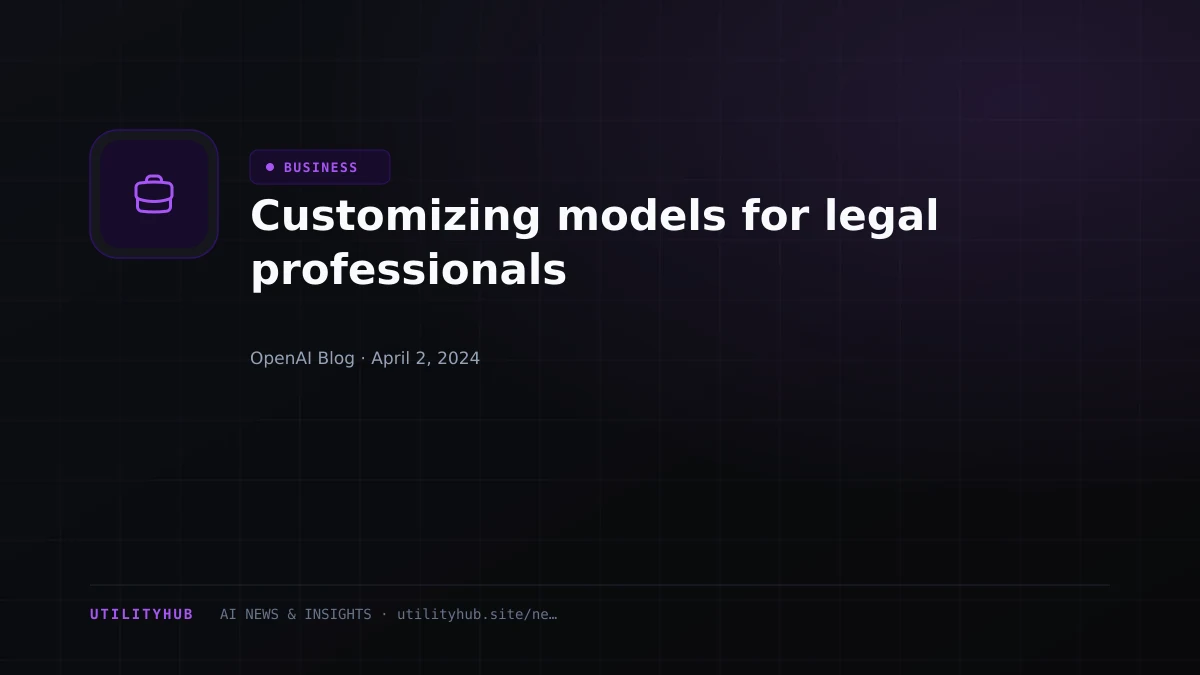 Visual reporting for Customizing models for legal professionals