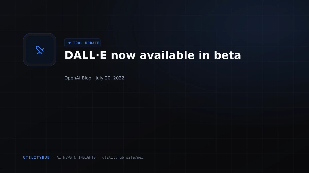 Visual reporting for DALL·E now available in beta