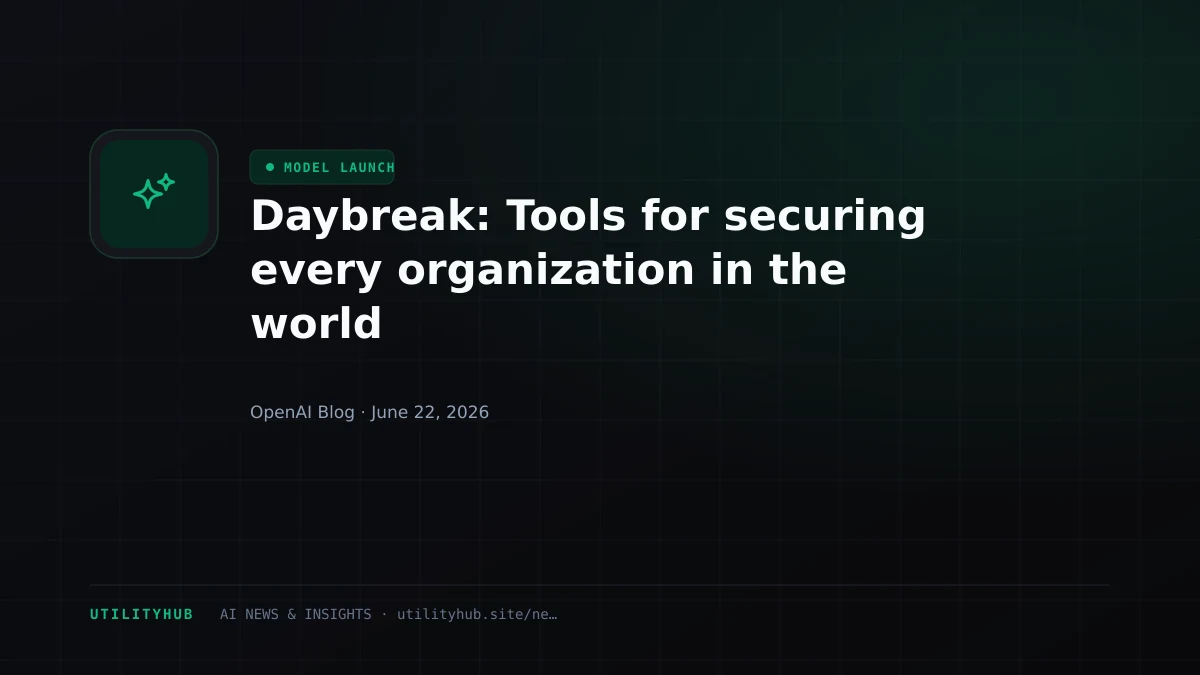 Visual for Daybreak: Tools for securing every organization in the world