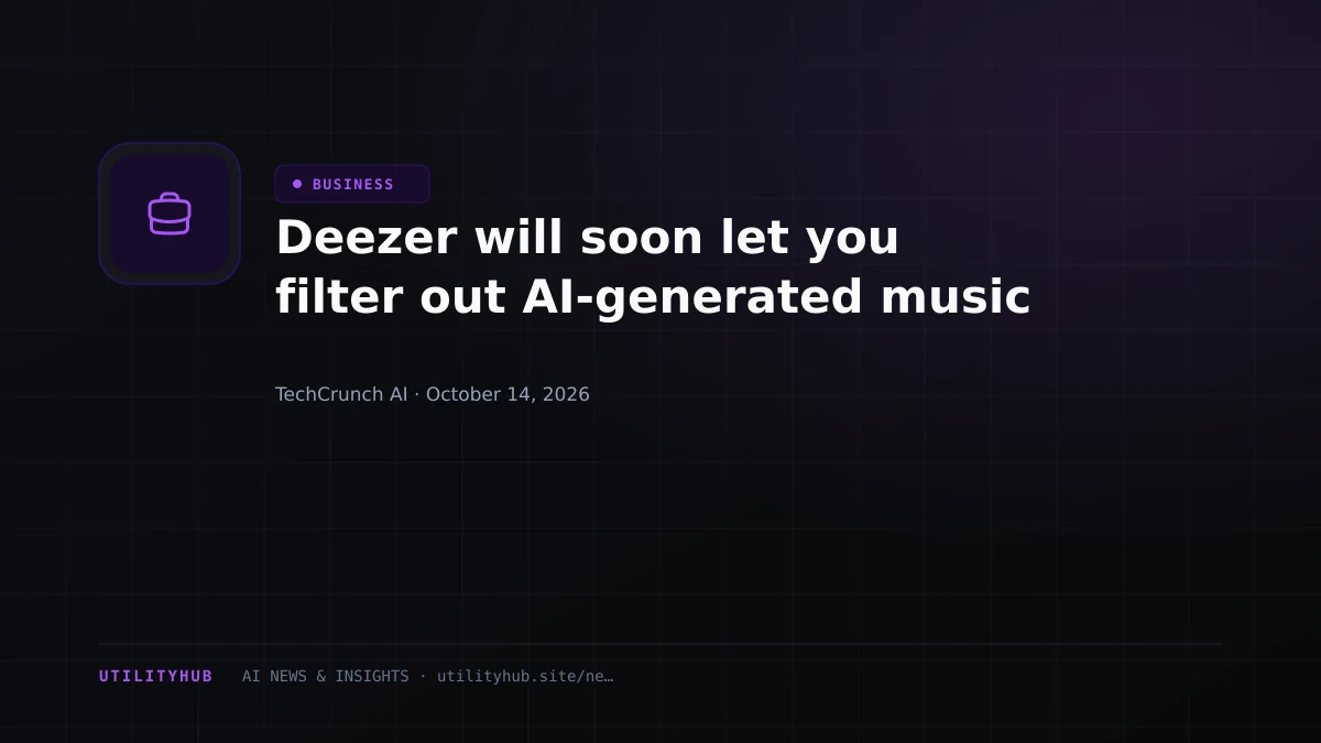 Visual reporting for Deezer will soon let you filter out AI-generated music