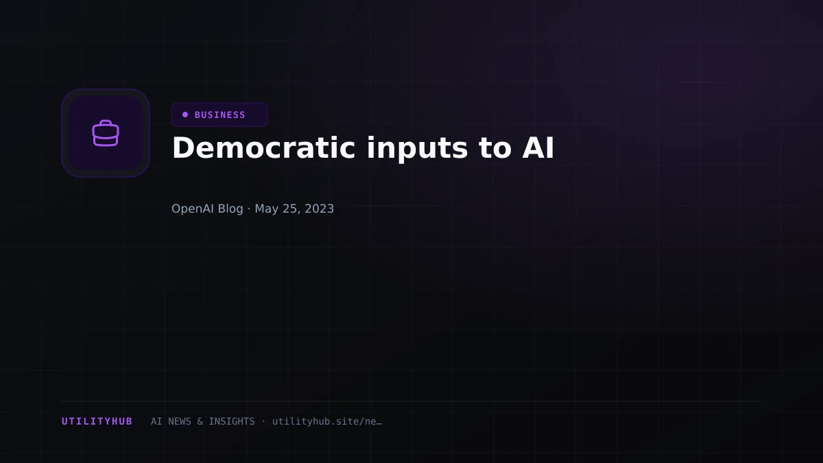 Visual reporting for Democratic inputs to AI