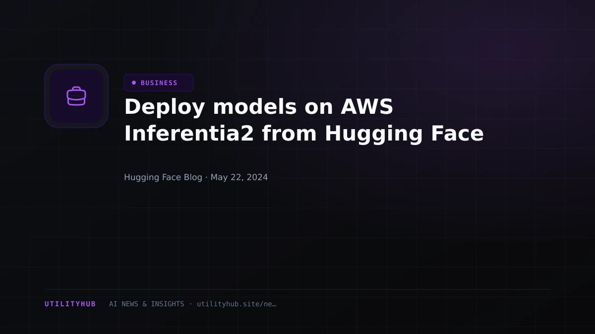 Visual reporting for Deploy models on AWS Inferentia2 from Hugging Face