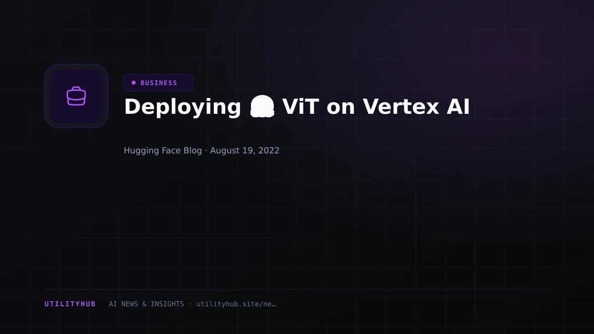 Visual reporting for Deploying 🤗 ViT on Vertex AI