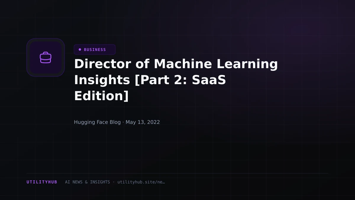 Visual reporting for Director of Machine Learning Insights [Part 2: SaaS Edition]