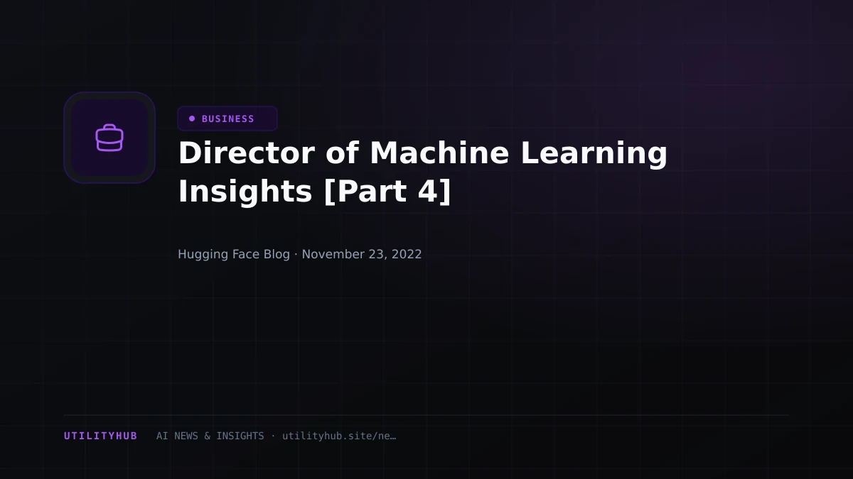 Visual reporting for Director of Machine Learning Insights [Part 4]