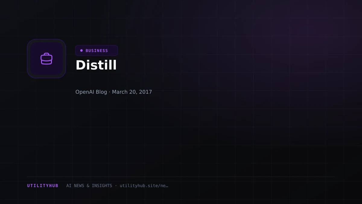 Visual reporting for Distill
