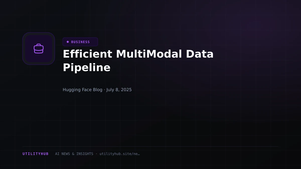 Visual reporting for Efficient MultiModal Data Pipeline