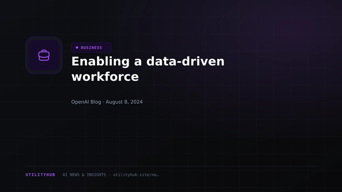 Visual reporting for Enabling a data-driven workforce