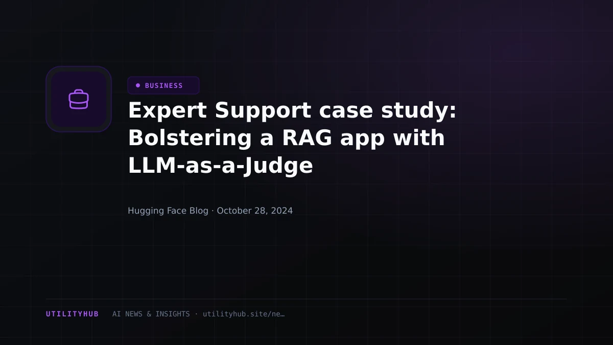 Visual reporting for Expert Support case study: Bolstering a RAG app with LLM-as-a-Judge