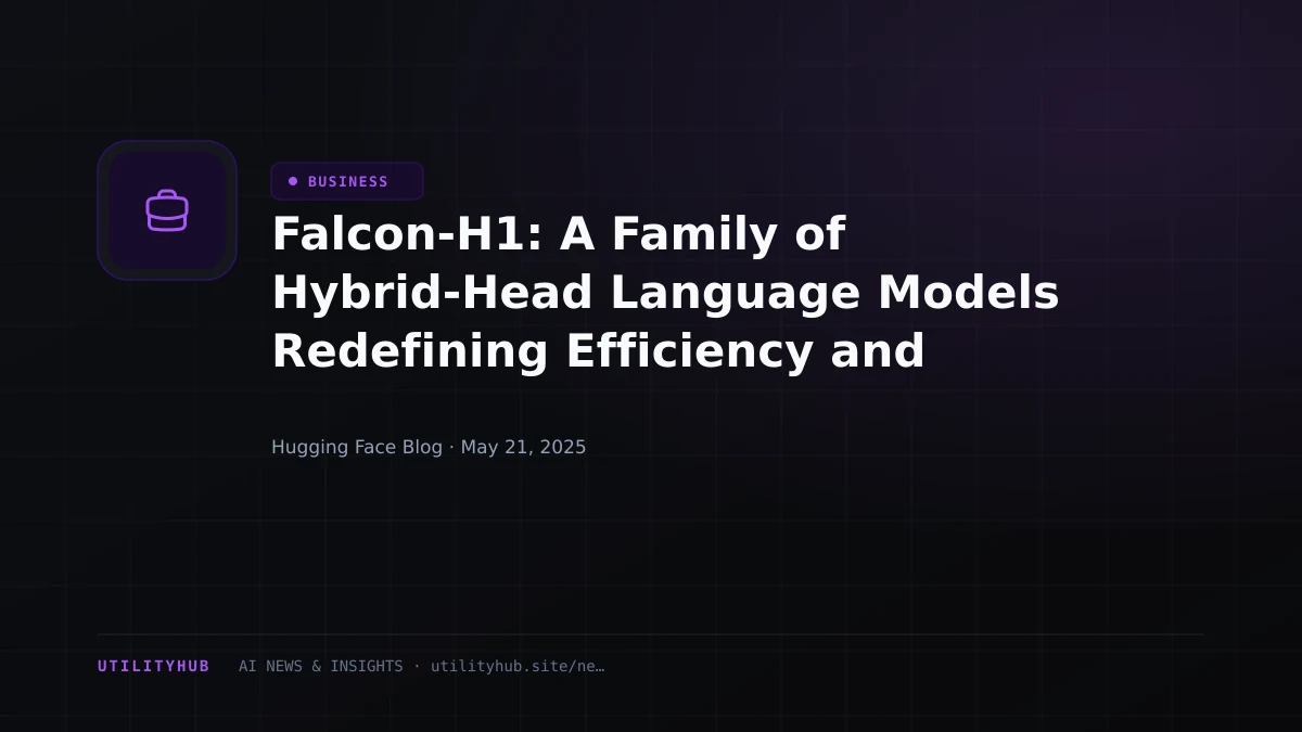 Visual reporting for Falcon-H1: A Family of Hybrid-Head Language Models Redefining Efficiency and Performance