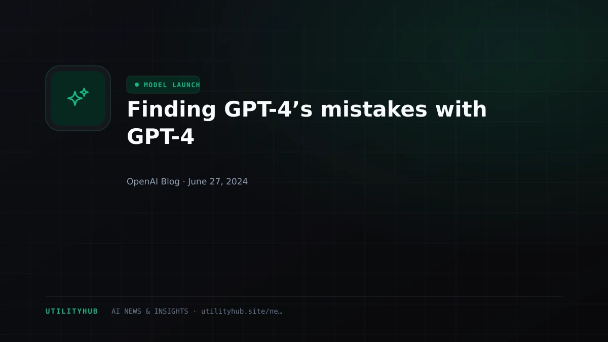 Visual reporting for Finding GPT-4’s mistakes with GPT-4