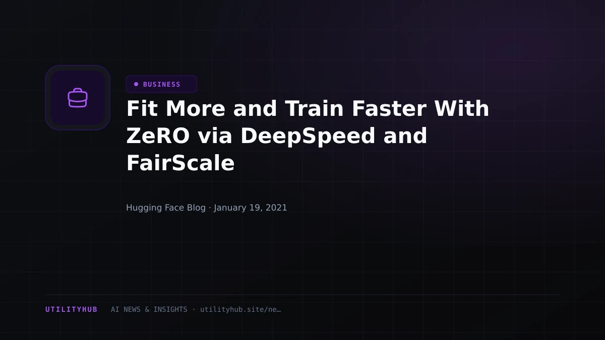 Visual reporting for Fit More and Train Faster With ZeRO via DeepSpeed and FairScale
