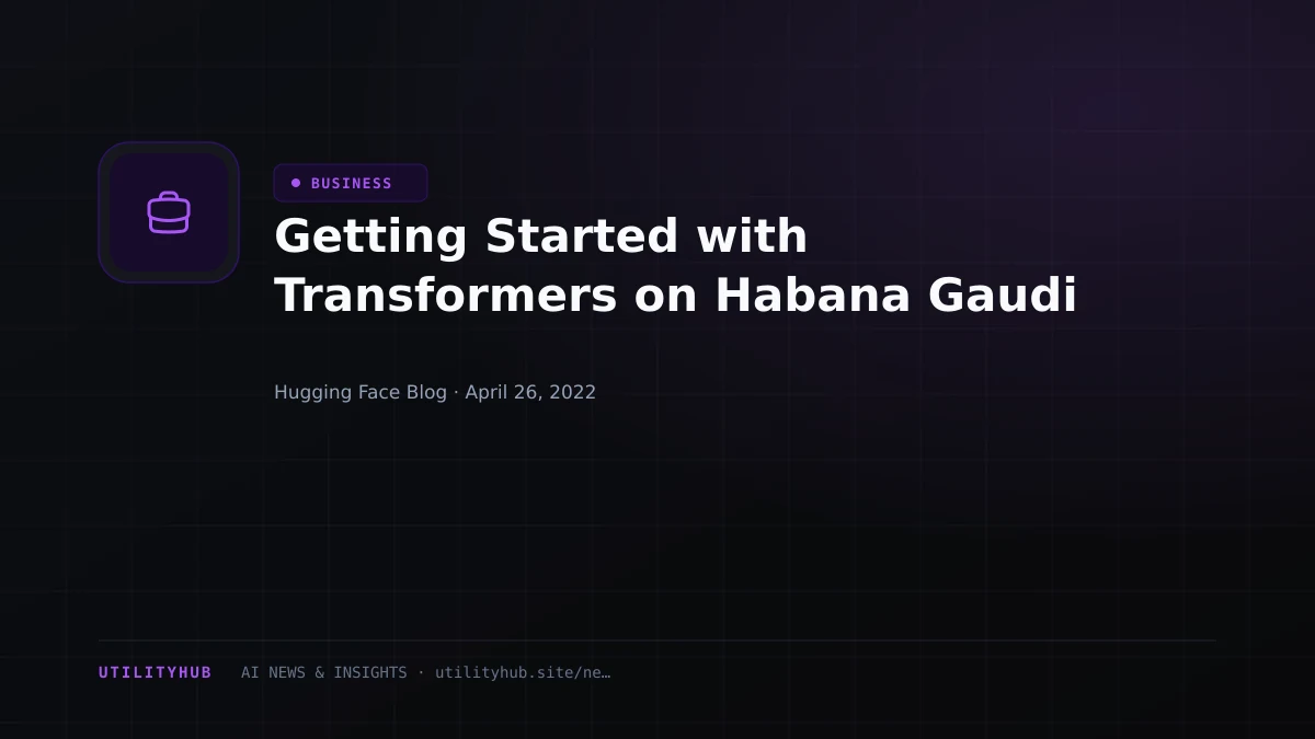 Visual reporting for Getting Started with Transformers on Habana Gaudi