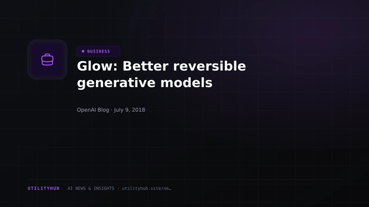 Visual reporting for Glow: Better reversible generative models