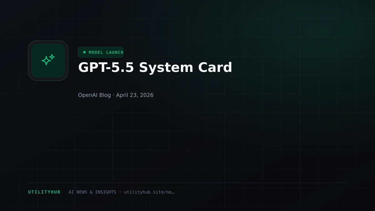 Visual for GPT-5.5 System Card