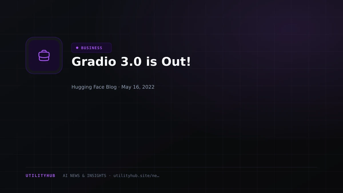 Visual reporting for Gradio 3.0 is Out!