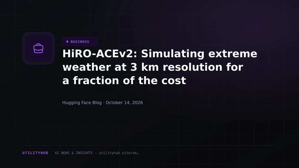 HiRO-ACEv2: Simulating extreme weather at 3 km resolution for a fraction of the cost