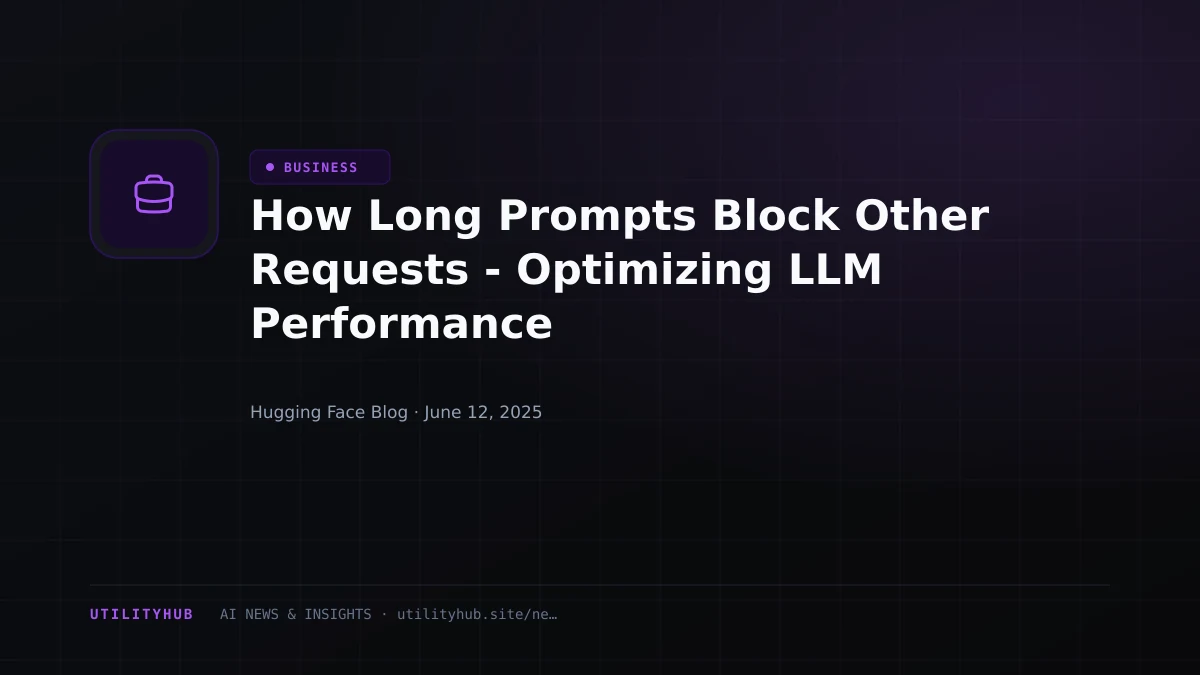 Visual reporting for How Long Prompts Block Other Requests - Optimizing LLM Performance