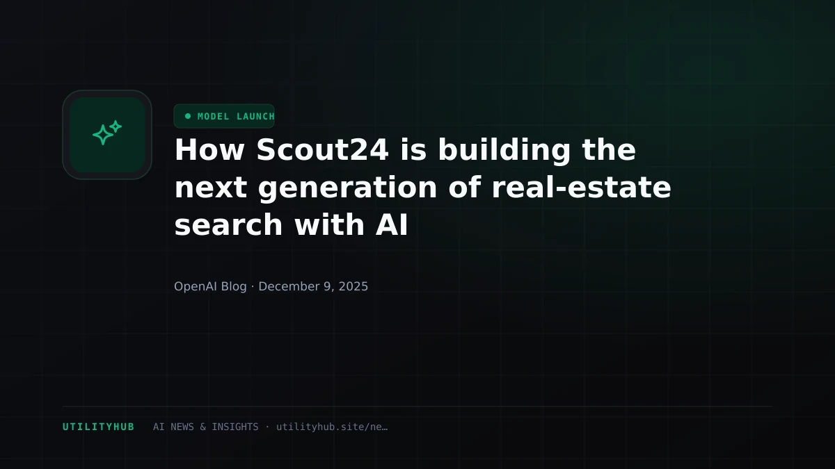 Visual for How Scout24 is building the next generation of real-estate search with AI