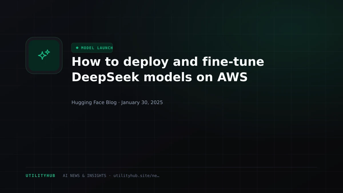 Visual reporting for How to deploy and fine-tune DeepSeek models on AWS